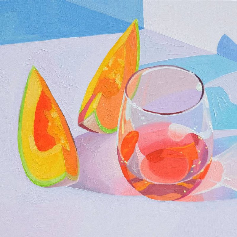 이렇게 투명감 있는 색감을 낼 수 있다니 감탄스럽다