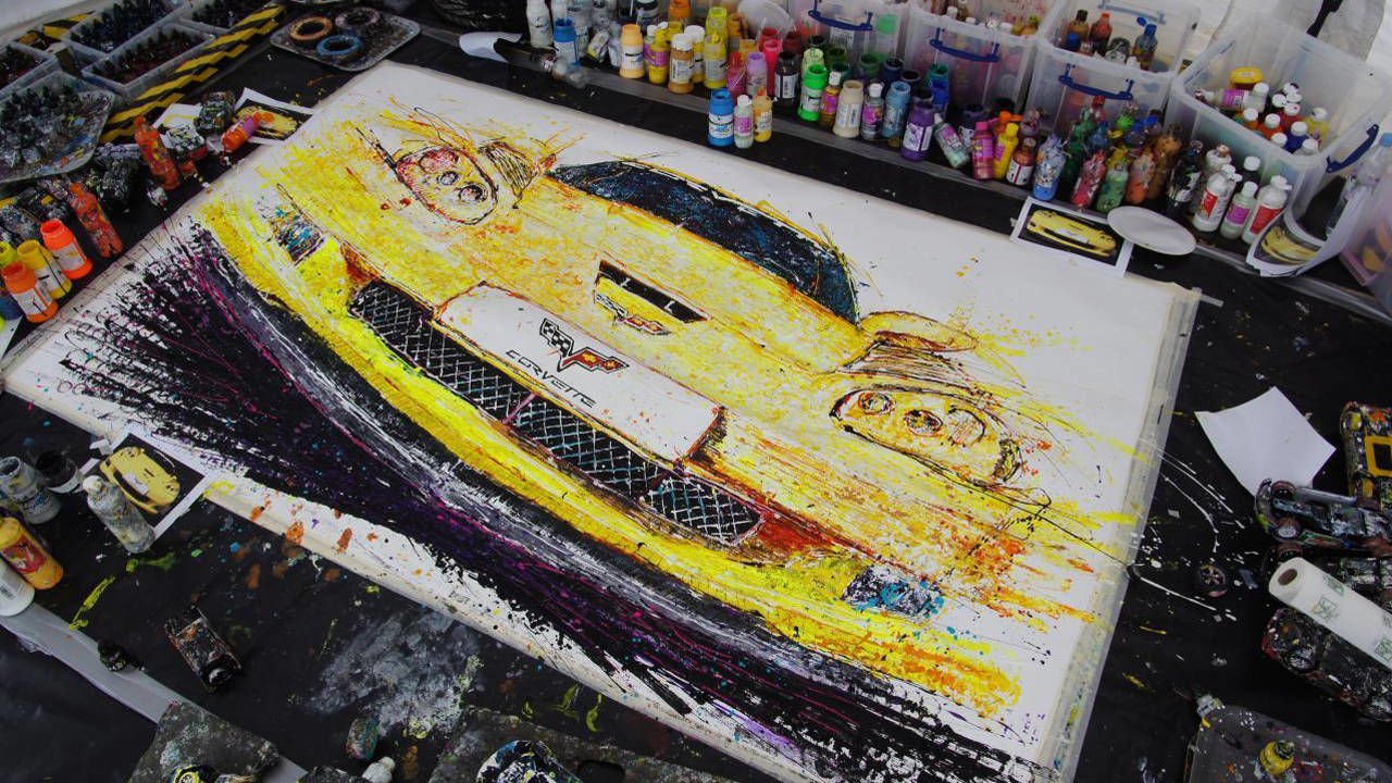 미니카로 그린 놀라운 작품