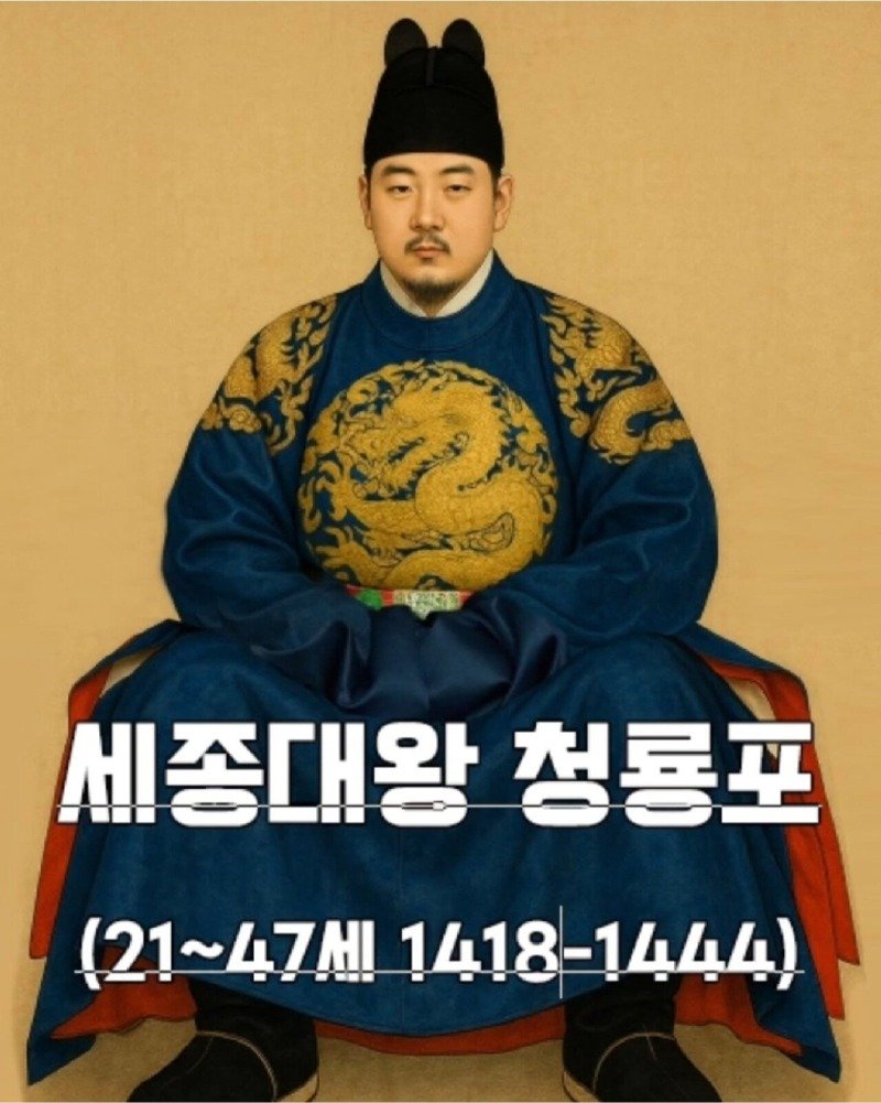 세종대왕 새로운 초상화 공개