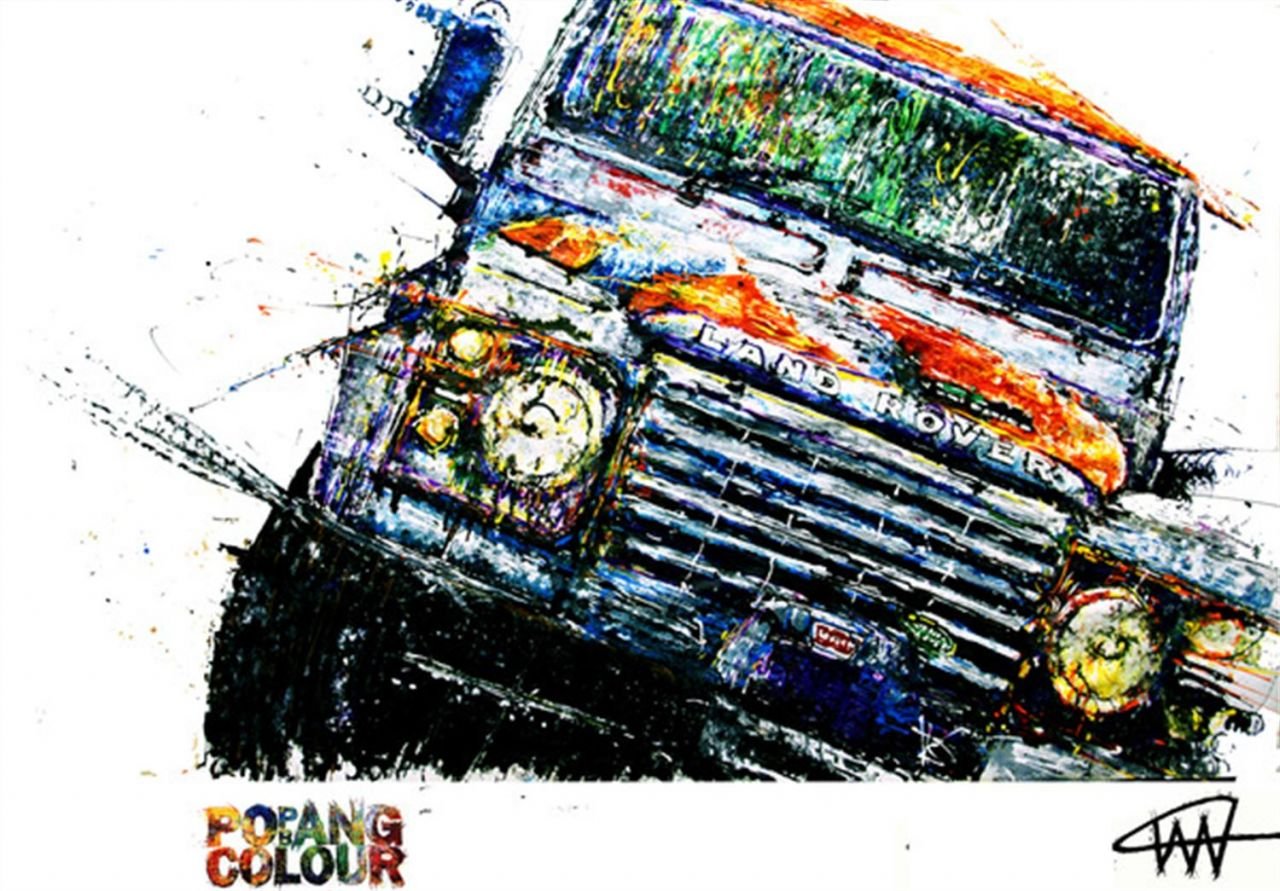 미니카로 그린 놀라운 작품