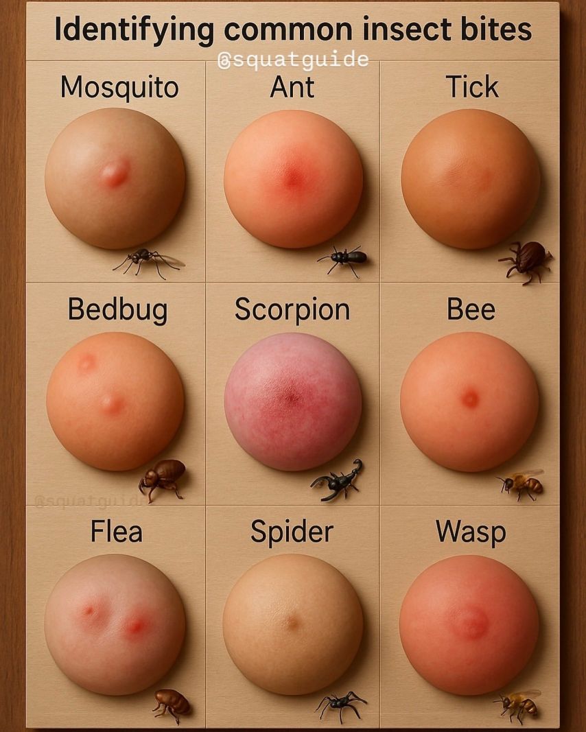 벌레물리면 생기는 상처