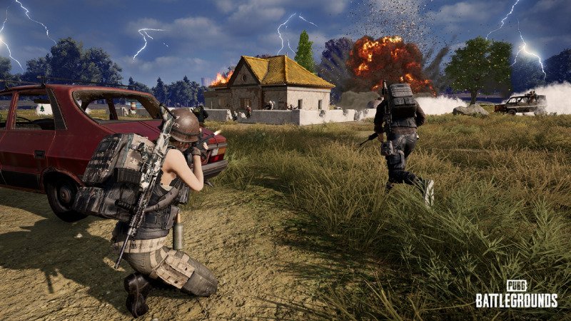 배그 처음 해 본 여친의 한 마디