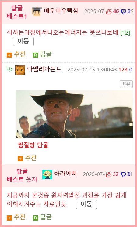 핵연료가 만들어지는 과정