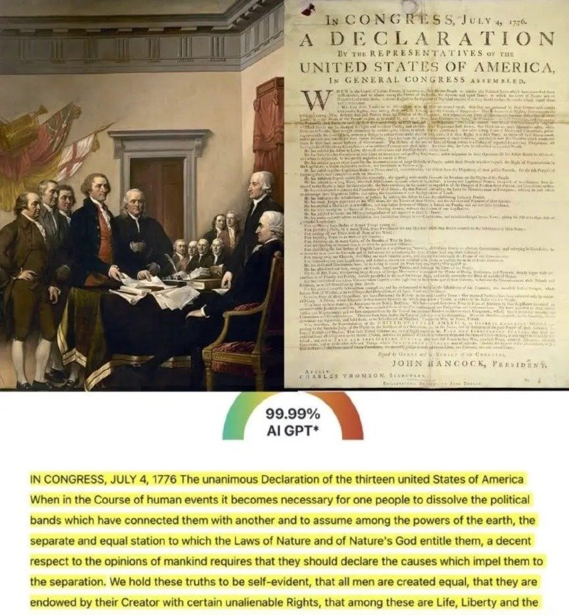 인류의 99.99%가 모르는 미국 독립선언문의 진실