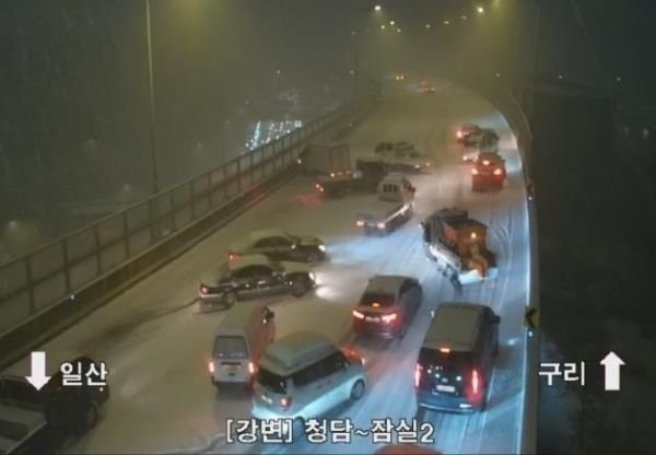 염화칼슘도 준비안한 서울시 클라스