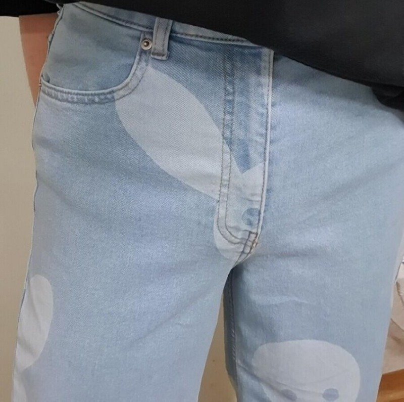 청바지 환불받은 여자