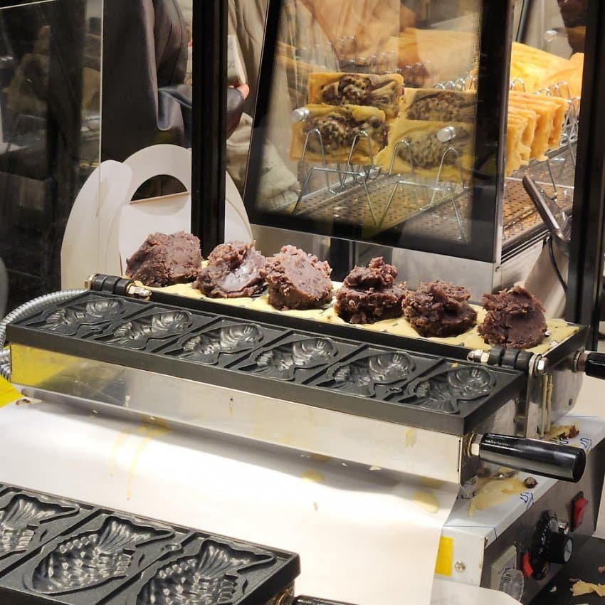 부산 백화점 팝업스토어에서 판매하는 붕어빵