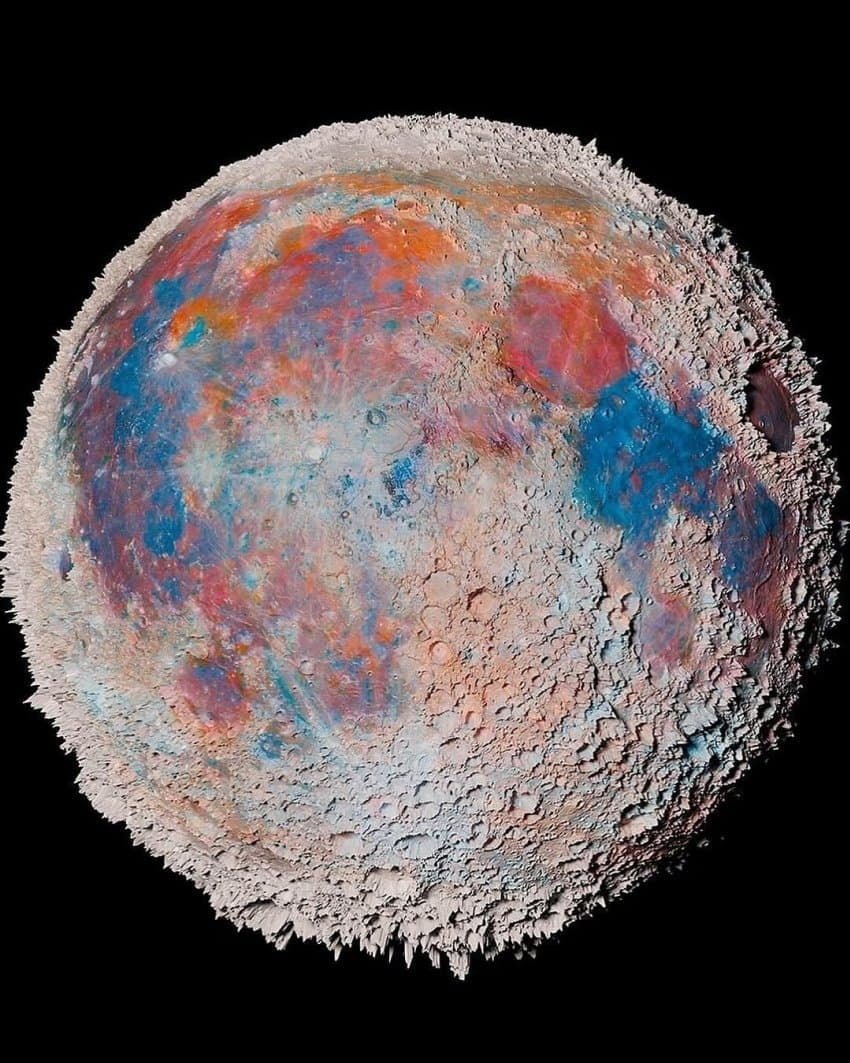 역대 가장 선명한 달의 모습 공개