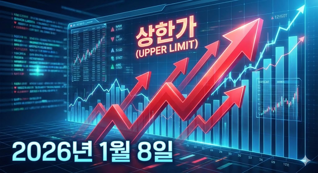 🚀 2026년 1월 8일 상한가 종목 완벽 분석 - 급등 배경과 투자 포인트