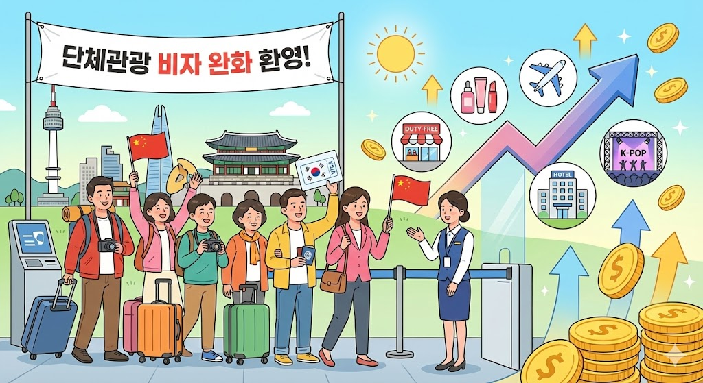 중국 단체관광 비자 완화 수혜주 분석 | 2026년 관광 테마 투자전략(#2)