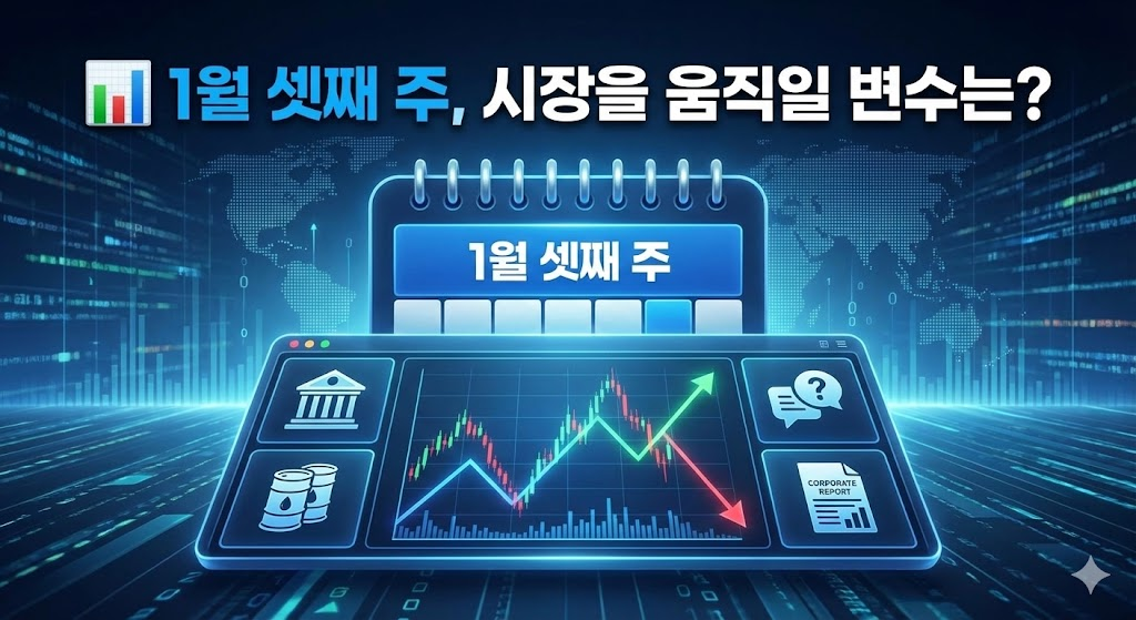 📊 1월 셋째 주, 시장을 움직일 변수는?
