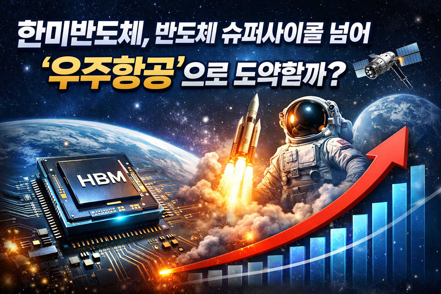 🚀 한미반도체, 반도체 슈퍼사이클 넘어 '우주항공'으로 도약할까?