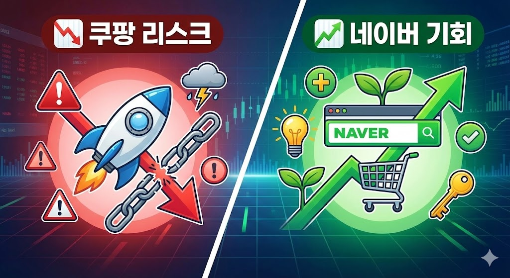 📉 쿠팡 리스크, 📈 네이버 기회?