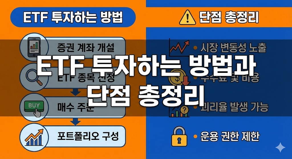 📌 ETF 투자하는 방법과 단점 총정리
